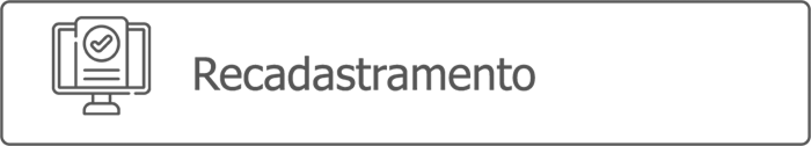 RECADASTRAMENTO